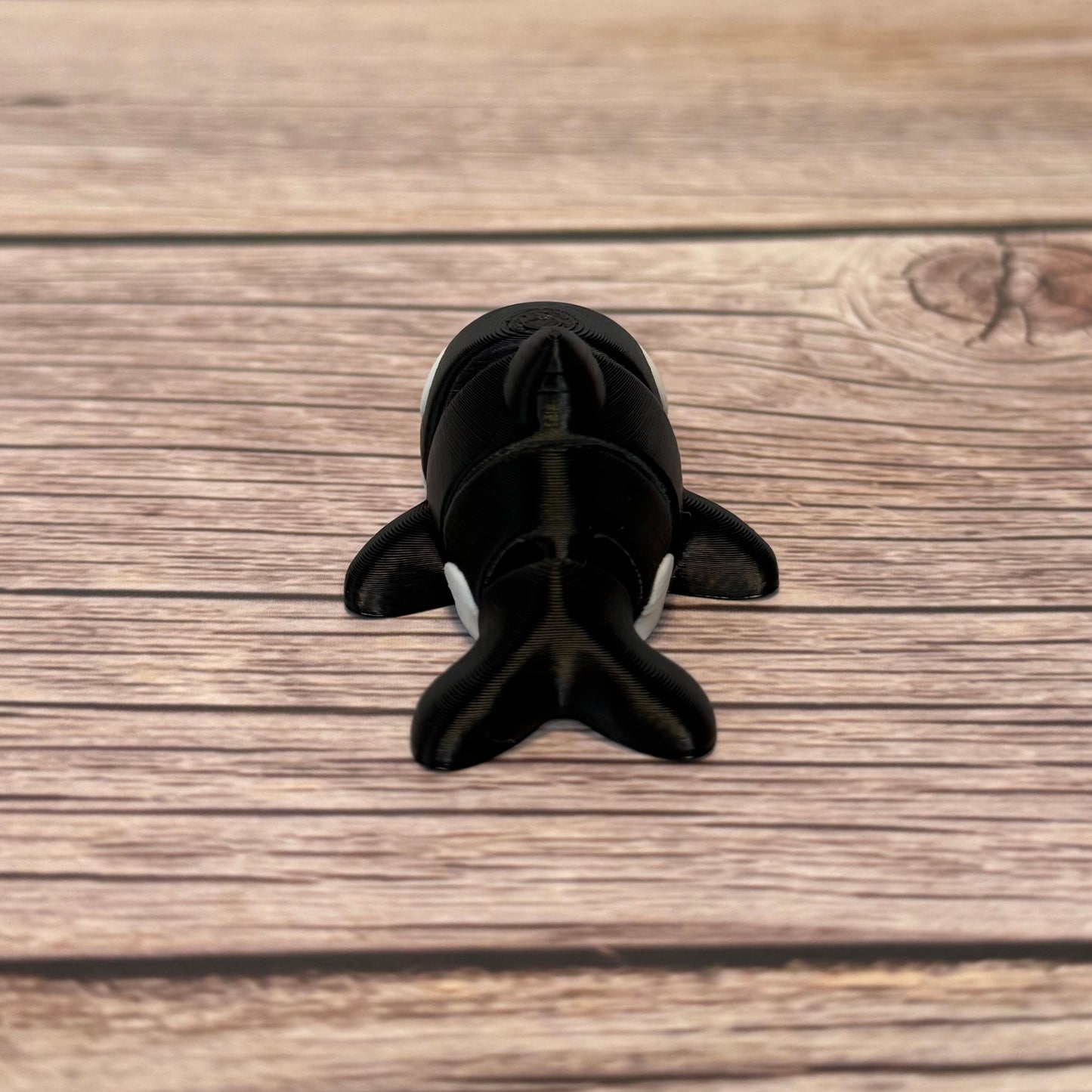 Articulated Mini Orca Toy β 3D Printed Killer Whale Fidget Figure