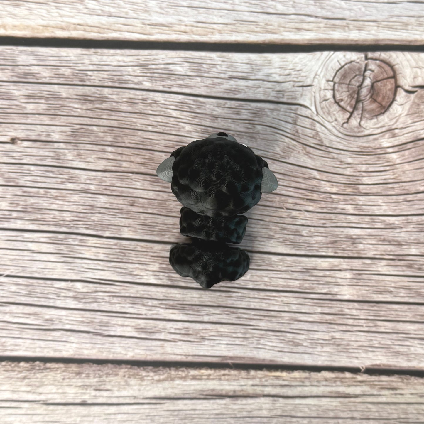 Articulated Mini Black Sheep – 3D Printed Cute Fidget Animal Toy