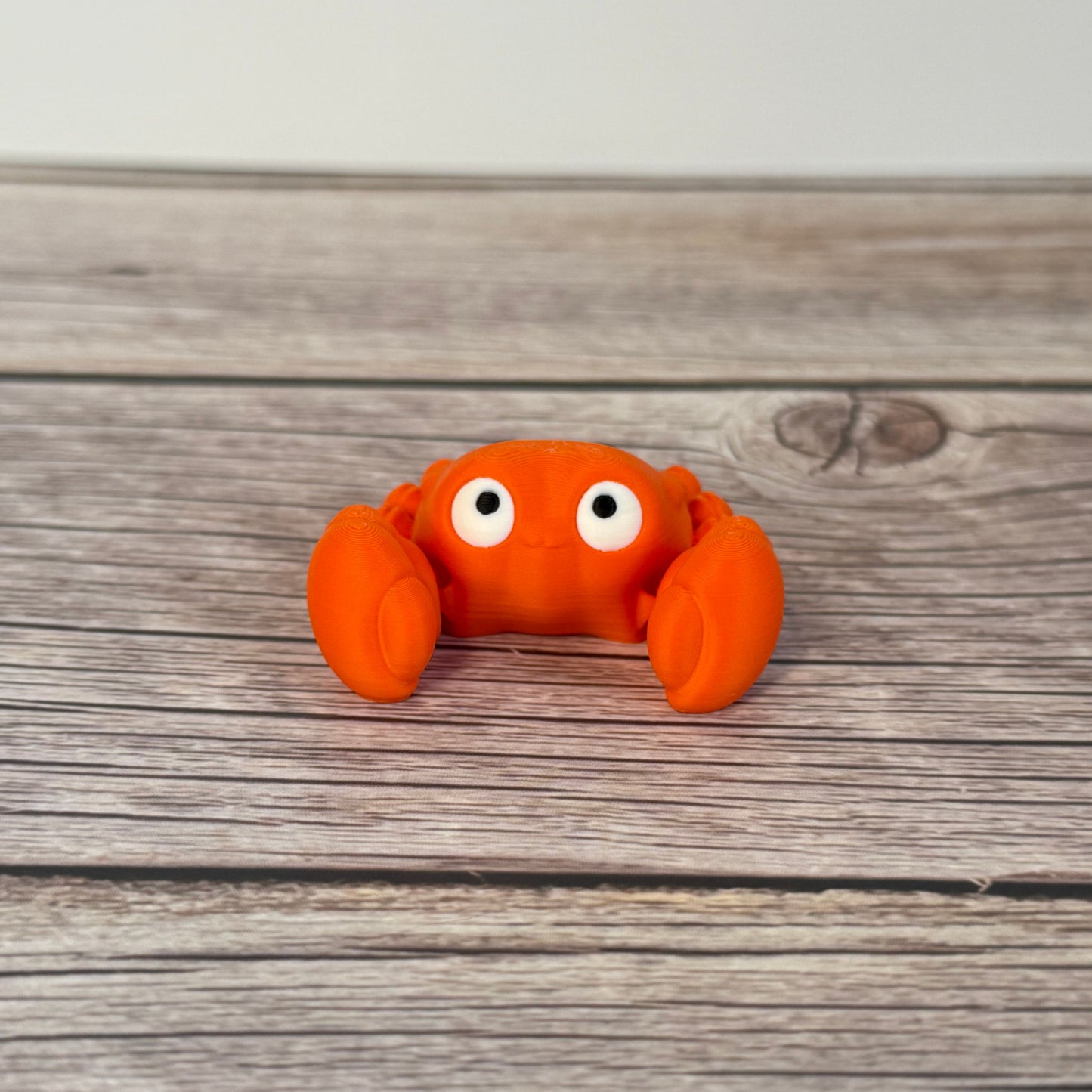 Articulated Mini Crab – 3D Printed Cute Pocket Fidget Ocean Critter