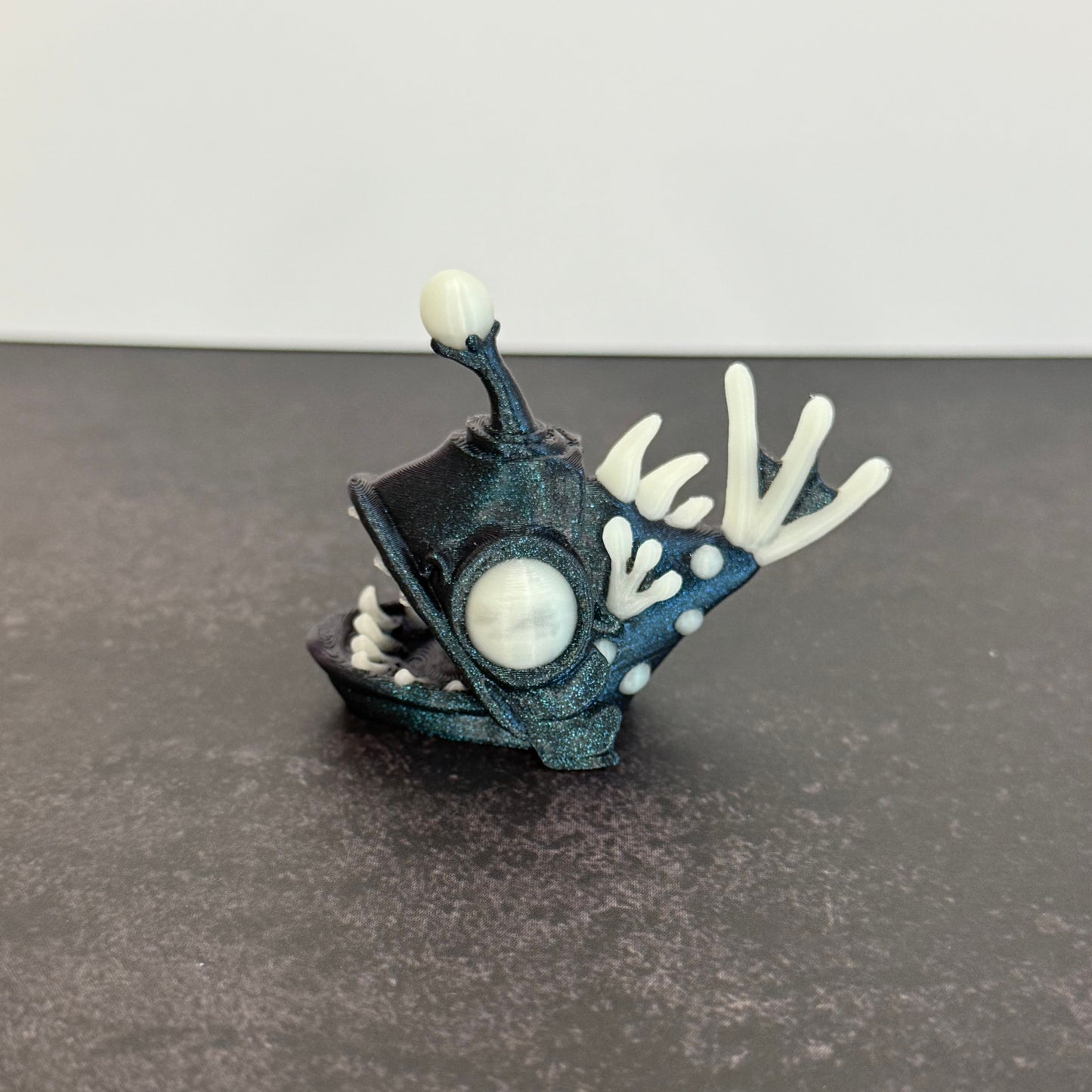 Mini Glow in the Dark Angler Fish | Creepy Cute Deep Sea Toy