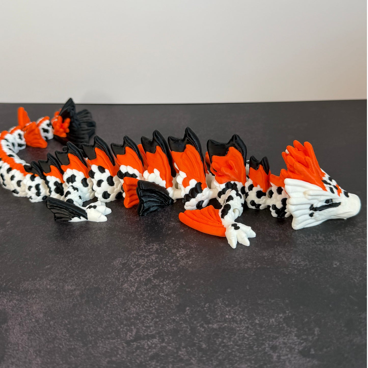 15in Koi Dragon | 3D Printed Articulated Flexible Fantasy Decor