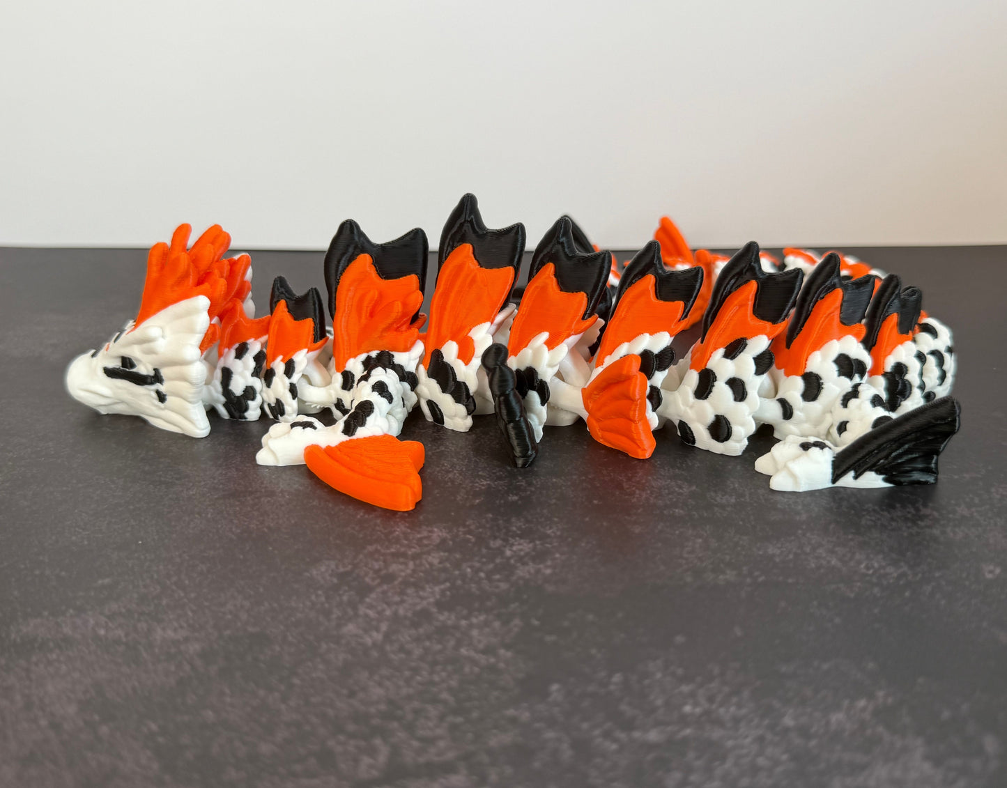 15in Koi Dragon | 3D Printed Articulated Flexible Fantasy Decor