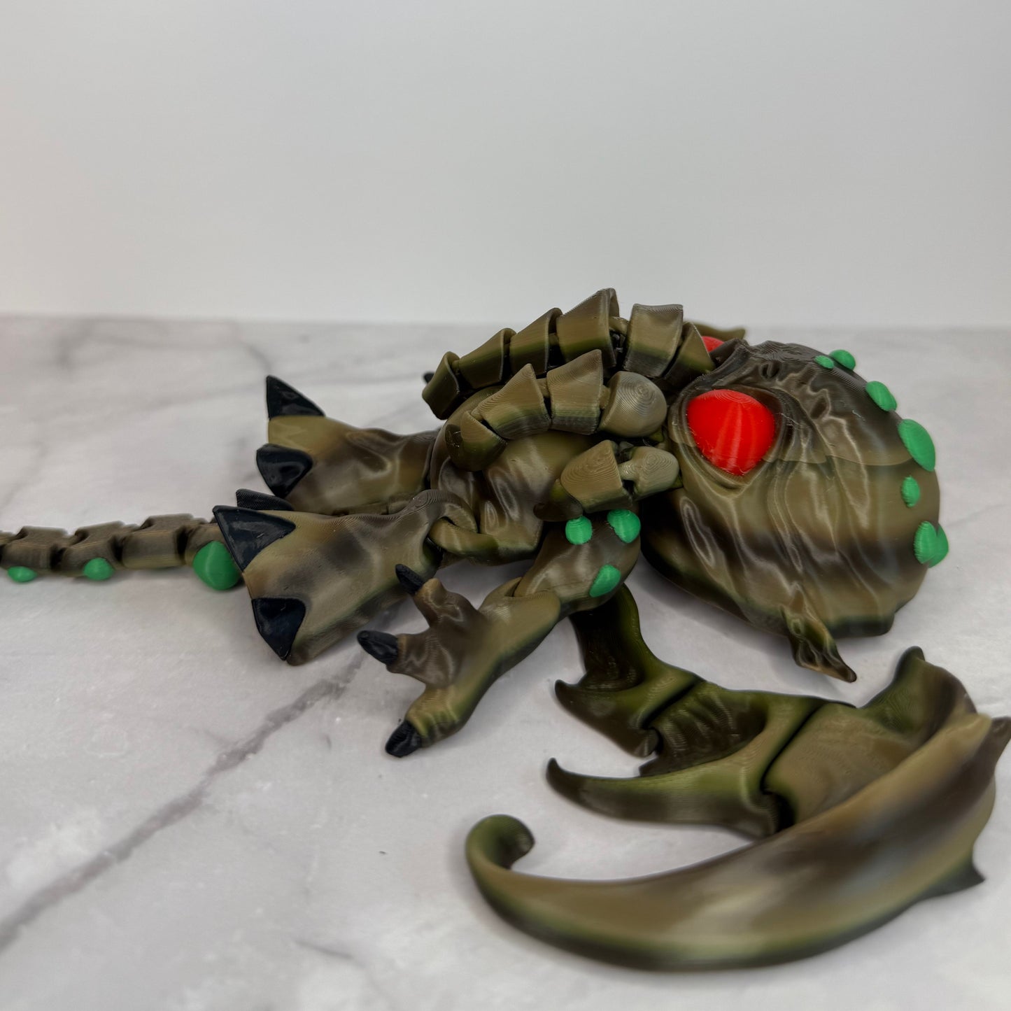 Cthulhu Figurine - 3D Printed Eldritch Horror Decor, Cosmic Creature Gift