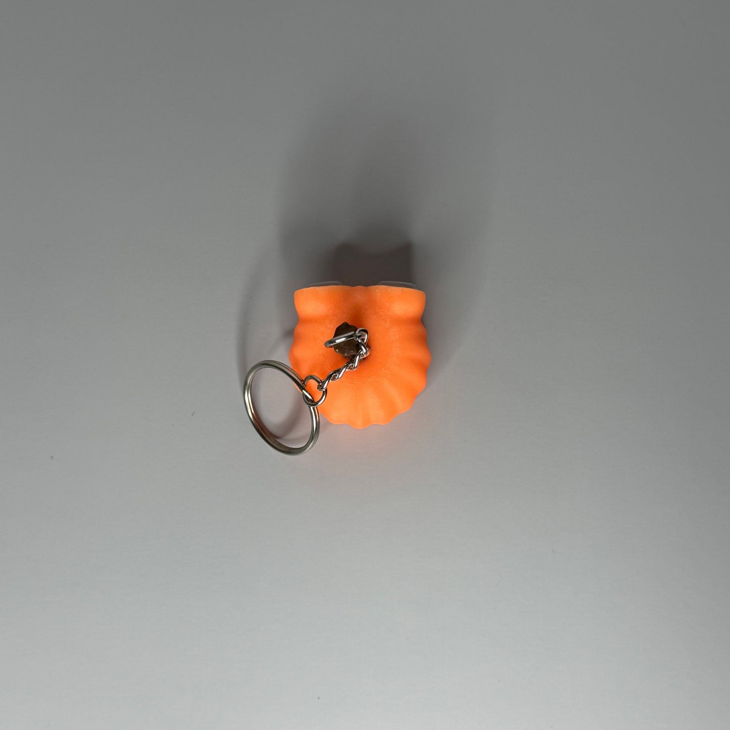 Glow in the Dark Pumpkin Keychain with Googly Eyes – Cute Halloween Accessory