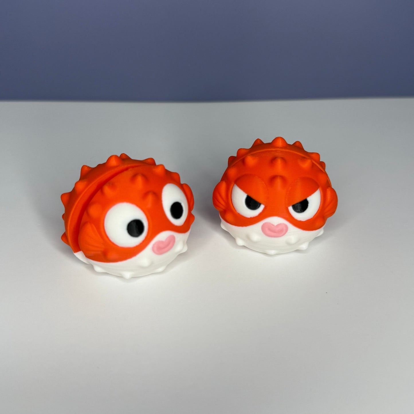 Mini Puffer Fish – 3D Printed Ocean Figurine