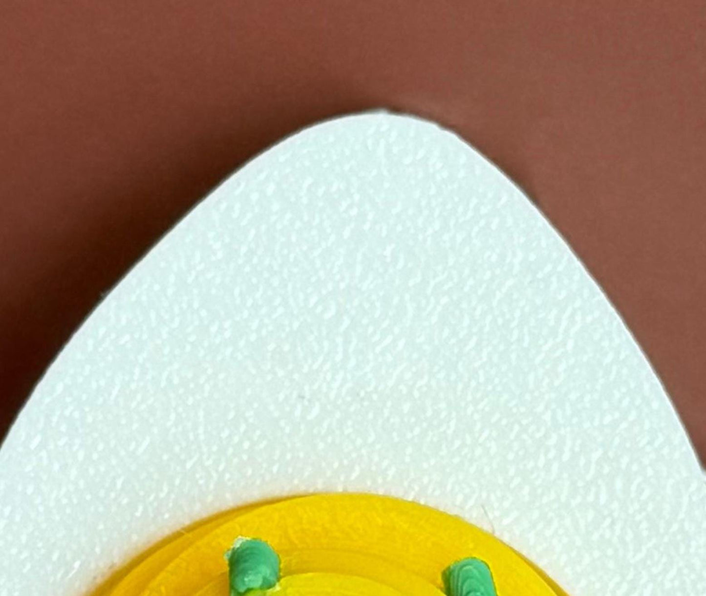 3D Printed Egg Clicker Keychain | Silent or Clicky | Hard Boiled or Deviled Egg Fidget