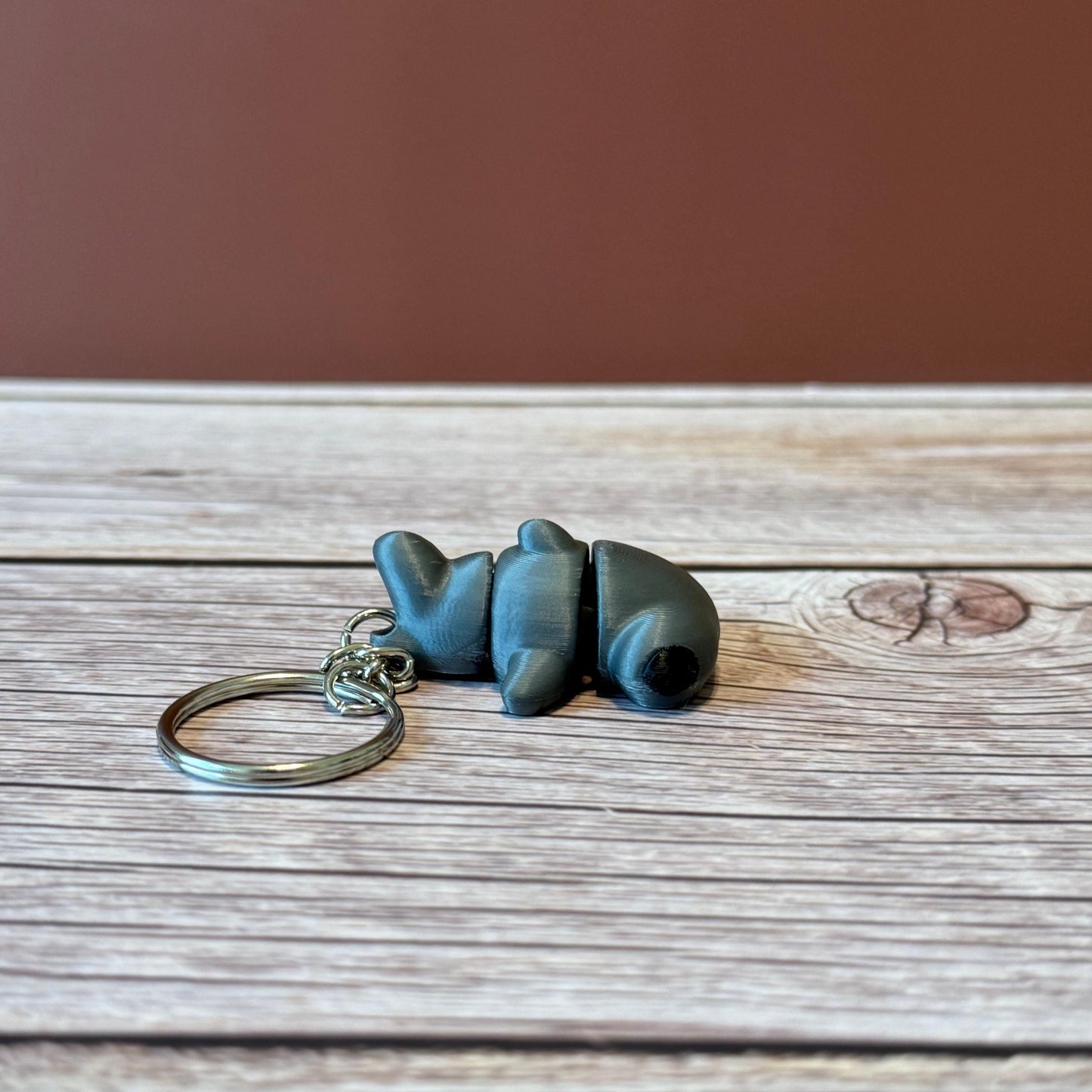 Articulated Hammerhead Shark Keychain – 3D Printed Ocean Lover Gift