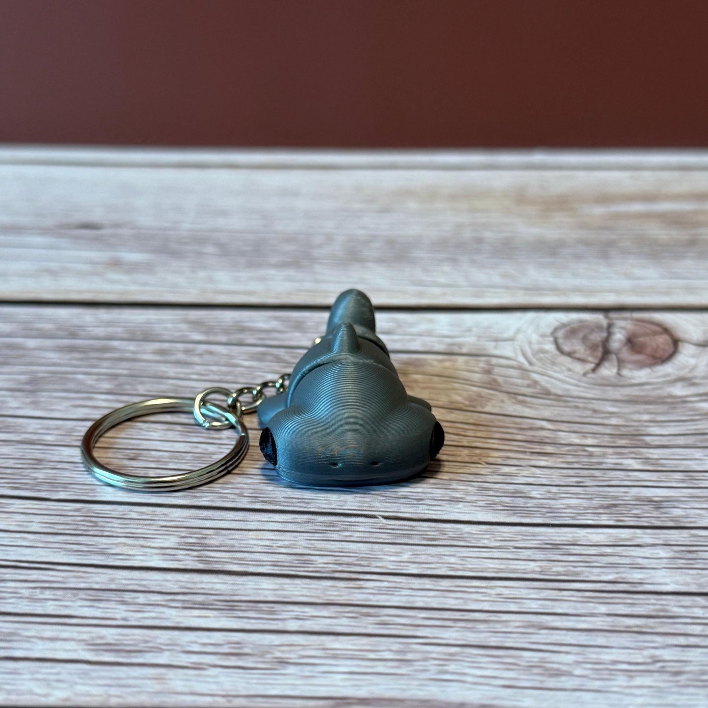 Articulated Hammerhead Shark Keychain – 3D Printed Ocean Lover Gift