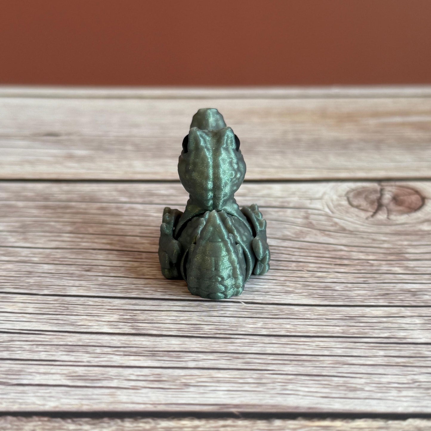 Mini 3D Printed Quackodile – Articulated Duck Crocodile Hybrid Toy Figure