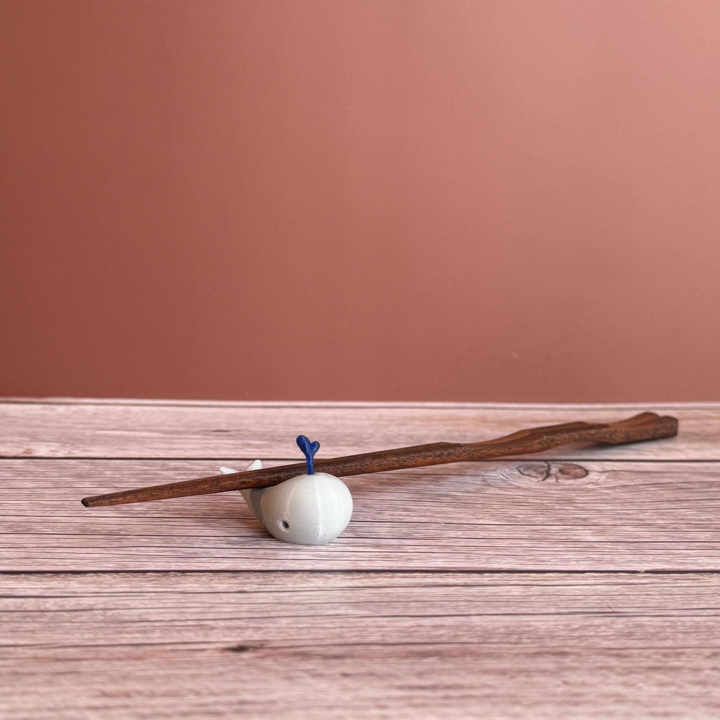 Whale Chopstick Rest – 3D Printed Cute Ocean Utensil Holder