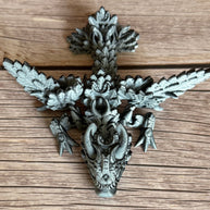 Articulated Lunar Wing Dragon Tadling Set of 2: 3D Printed Posable Fidget Toy