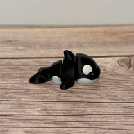 Articulated Mini Orca Toy – 3D Printed Killer Whale Fidget Figure