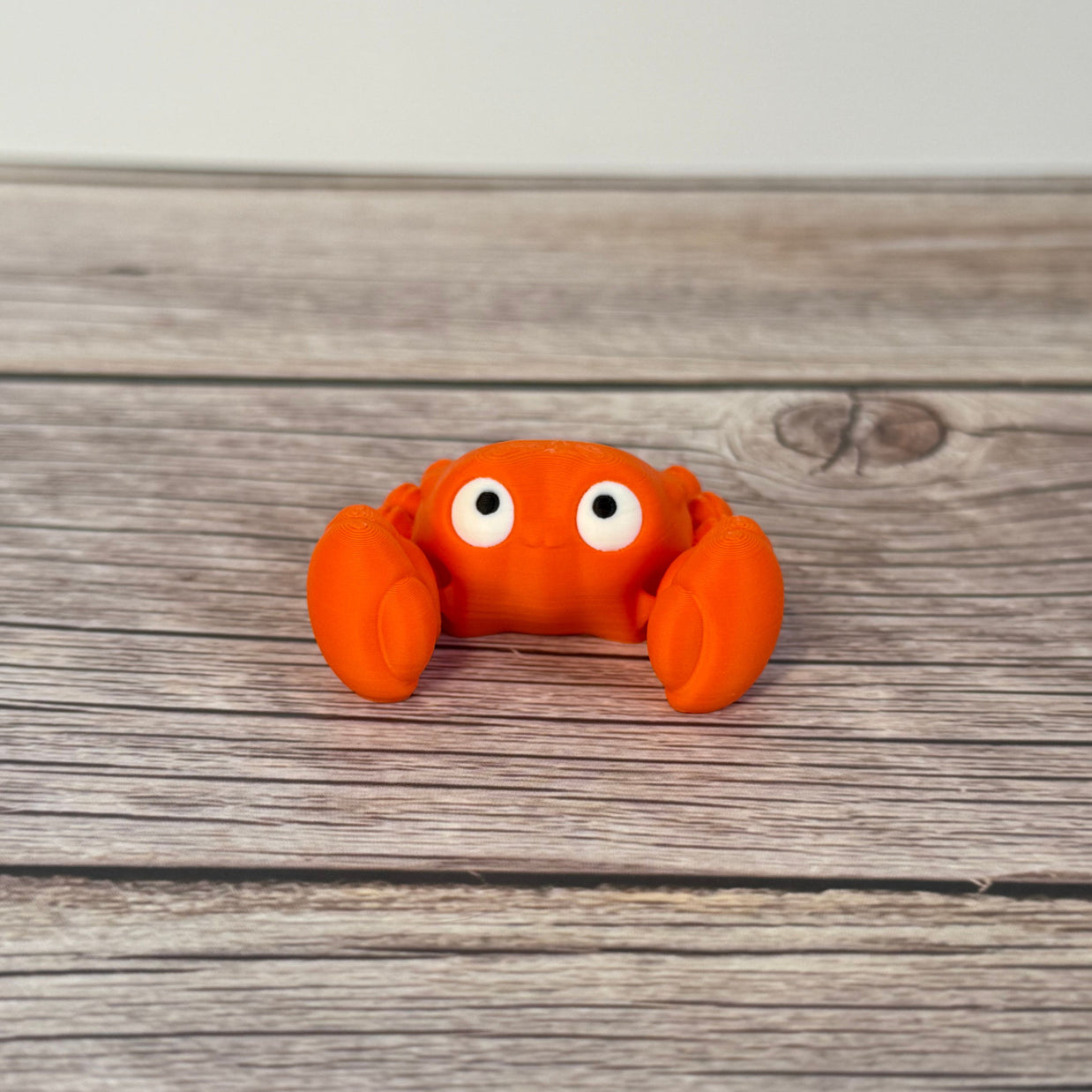 Articulated Mini Crab – 3D Printed Cute Pocket Fidget Ocean Critter