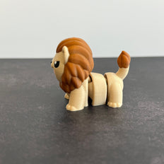 Articulated Mini Lion – 3D Printed Cute Jungle Animal Fidget Toy