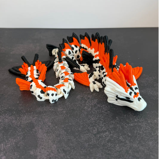 15in Koi Dragon | 3D Printed Articulated Flexible Fantasy Decor