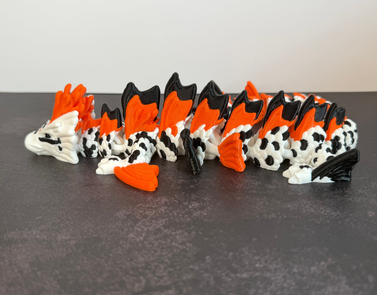 15in Koi Dragon | 3D Printed Articulated Flexible Fantasy Decor