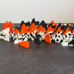15in Koi Dragon | 3D Printed Articulated Flexible Fantasy Decor