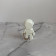 Mini Skeleton Astronaut – 3D Printed Spooky Space Figurine, Creepy Sci-Fi Decor