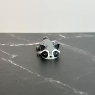 Mini Raccoon Figurine – 3D Printed Cute Woodland Animal