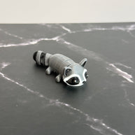 Mini Raccoon Figurine – 3D Printed Cute Woodland Animal