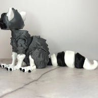 Raccoon Figurine – 3D Printed Mischief Maker Critter