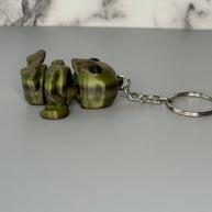 Cthulhu Keychain or Mini Figurine - Lovecraftian Horror Gift, 3D Printed Gothic Bag Charm