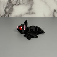 Mini Vampire Bat - 3D Printed Gothic Creepy Cute Collectible