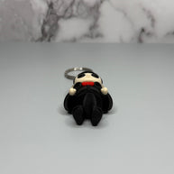 Dracula Keychain – Gothic Vampire Accessory Gift 3D Printed