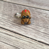 Tarantula 3D Printed Keychain – Spider Lover Gift, Unique Arachnid Keyring, Creepy Cute Accessory, Exotic Pet Keychain