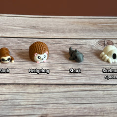 Articulated Micro 3D Printed Animals Choice of 3 Bundle – Miniature Posable Creatures, Tiny Animal Set, Cute Fidget Toys, Unique Gift Idea