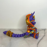Pharaoh Cat Statue - 3D Printed Egyptian Cat Figurine, Ancient Egypt Inspired Gift