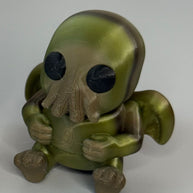 Cthulhu Keychain or Mini Figurine - Lovecraftian Horror Gift, 3D Printed Gothic Bag Charm
