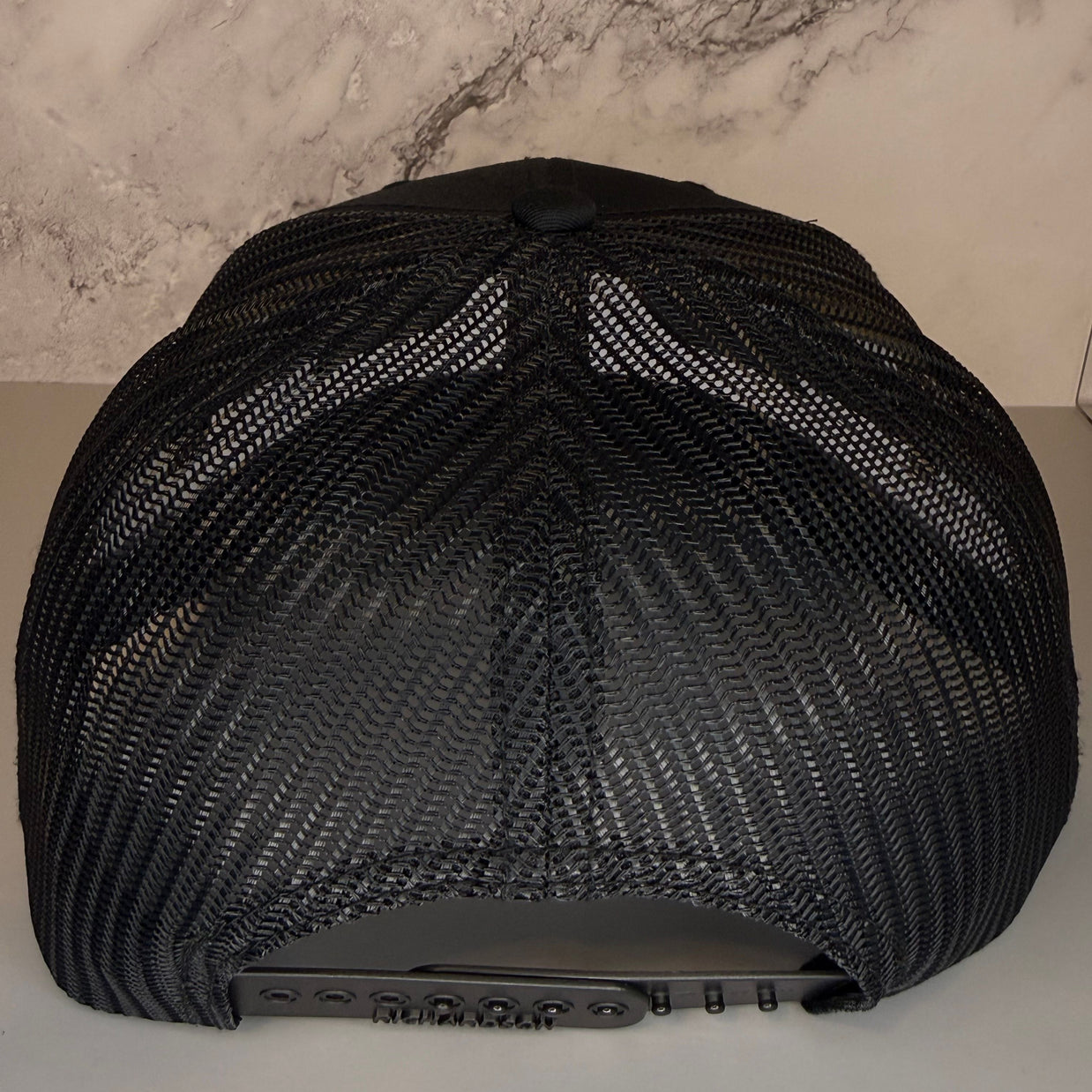 Raven on Skull Gothic Hat - Leatherette Patch Snapback Hat, Hand Sewn Dark Aesthetic Cap