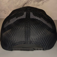 Feelin’ Salty Snapback Hat - Beach Theme Hand Sewn Leatherette Patch Cap, Coastal Trucker Hat