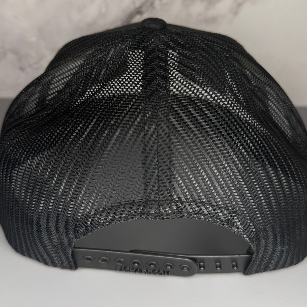 Surviving Out of Spite Hat - Skull Leatherette Patch Snapback, Hand Sewn Gothic Cap