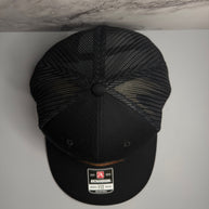 Grim Reaper Halloween Snapback Hat – Hand Sewn Leatherette Patch Cap