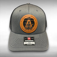 Take Me Away UFO Skeleton Hat – Leatherette Patch Snapback Hand Sewn Hat