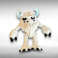 Yeti Snow Monster - Articulated 3D Printed Creepy Cryptid Decor, Mythical Creature Gift