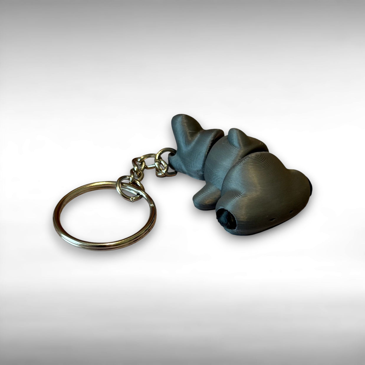 Articulated Hammerhead Shark Keychain – 3D Printed Ocean Lover Gift