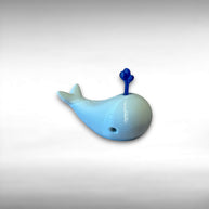 Whale Chopstick Rest – 3D Printed Cute Ocean Utensil Holder