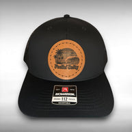Feelin’ Salty Snapback Hat - Beach Theme Hand Sewn Leatherette Patch Cap, Coastal Trucker Hat