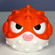 Mini Puffer Fish –  3D Printed Ocean Figurine