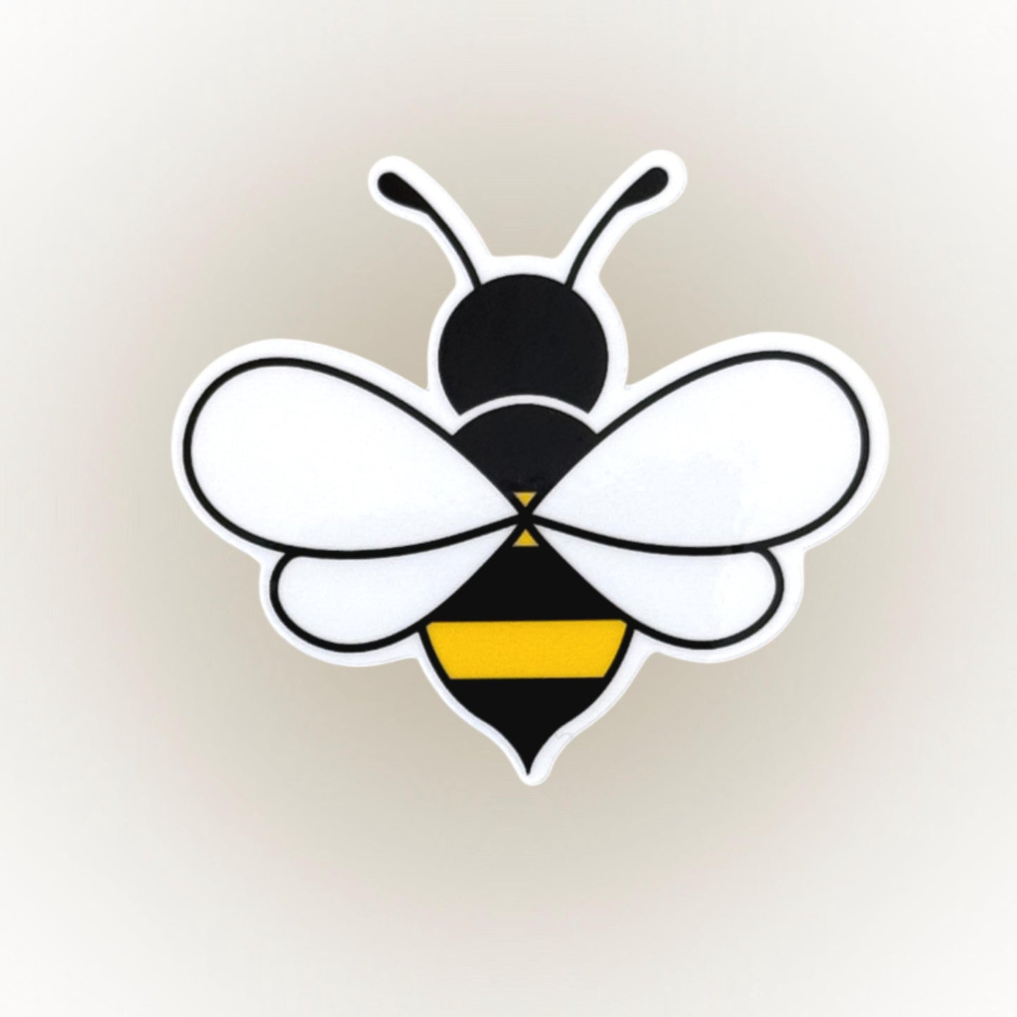 Bumble Bee Vinyl Sticker – Cute Bee Decal – Nature-Inspired Sticker for Laptop, Water Bottle, Phone – Summer Spring Gift