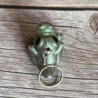 Cute T-Rex 3D Printed Keychain – Adorable Dinosaur Gift, Fun Jurassic Accessory, Unique Dino Lover Keychain, Prehistoric Charm