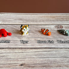 Articulated Micro 3D Printed Animals Choice of 3 Bundle – Miniature Posable Creatures, Tiny Animal Set, Cute Fidget Toys, Unique Gift Idea