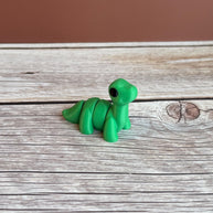 Mini Articulated Brontosaurus – 3D Printed Dinosaur Fidget Toy Gift