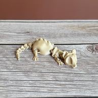 Articulated Skeleton Rat – 3D Printed Spooky Halloween Rat Decor or Fidget Toy