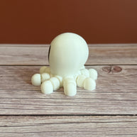Skeleton Octopus 3D Print | Spooky Sea Creature Decor | Bone Octopus Toy