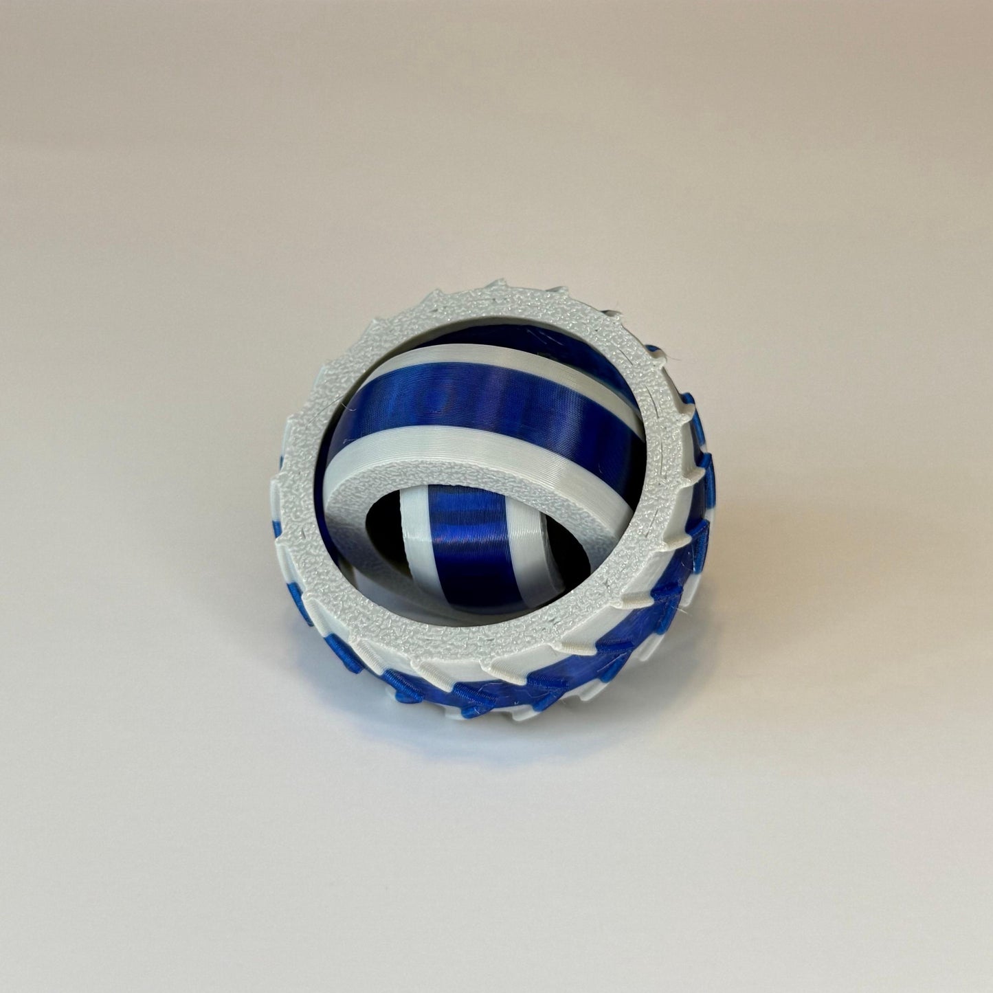 3D Printed Gyro Spinner Fidget Toy | Stress Relief Hand Fidget | Fun Desk Toy