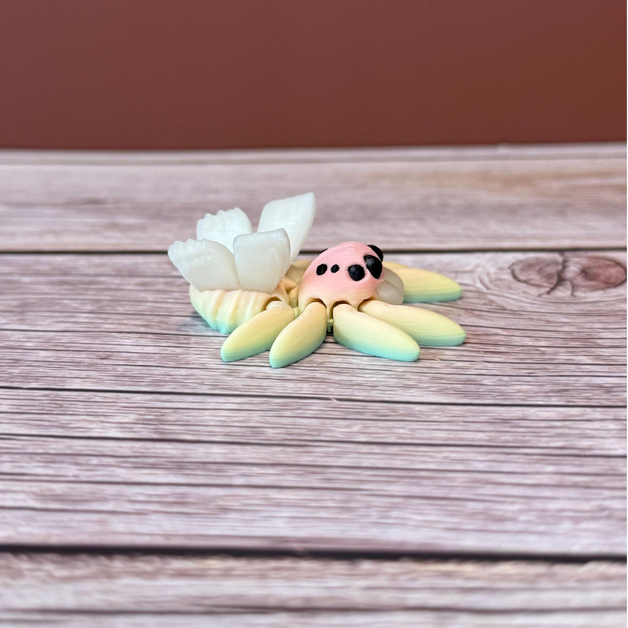 Mini Glow in the Dark Fairy Spider – 3D Printed Fantasy Insect Figurine